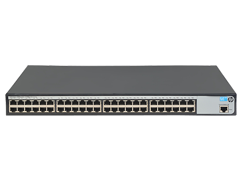 HP 1620-48G Managed L2 Gigabit Ethernet (10/100/1000) 1U Grey – image 1