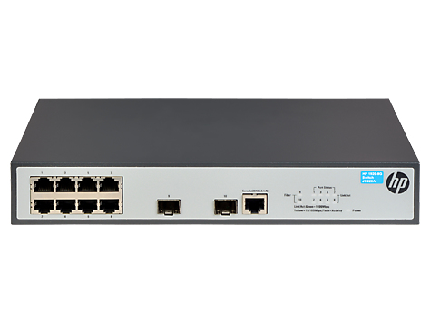 HP 1920-8G Managed L3 Gigabit Ethernet (10/100/1000) 1U Grey