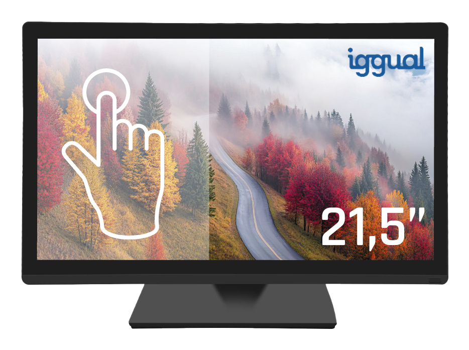 iggual MTL21CP monitor POS 54,6 cm (21.5") 1920 x 1080 Pixel Full HD Touch screen