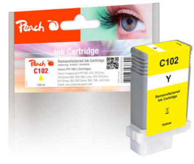Peach 320229 ink cartridge Compatible High (XL) Yield Yellow
