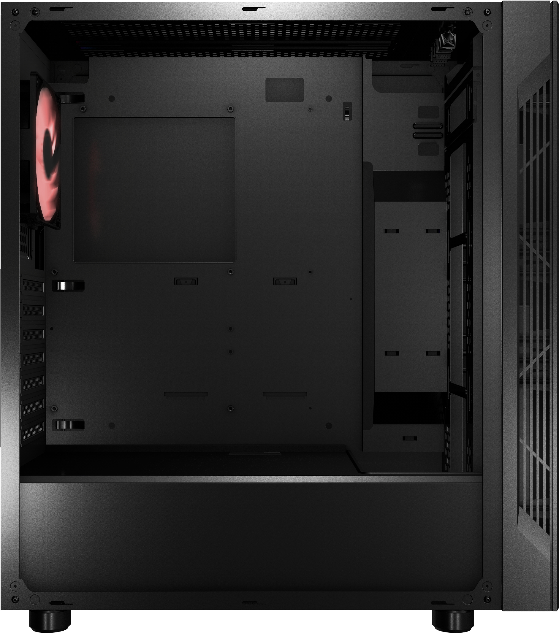 MSI MAG VAMPIRIC 011C Mid Tower Gaming Computer Case 'Black AMD RYZEN Edition – image 8