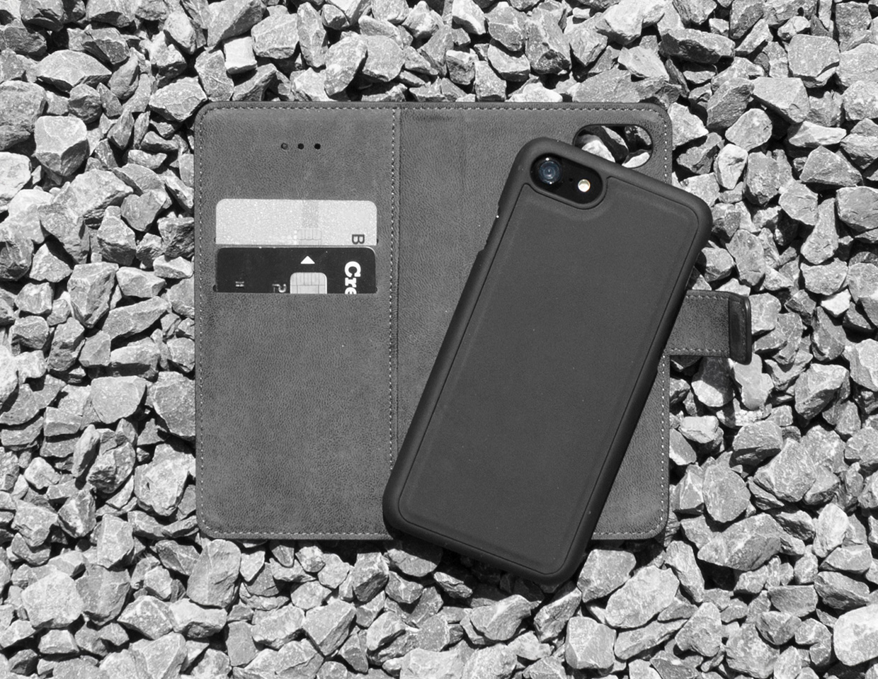 Mobiparts 2 in 1 Premium Wallet Case Apple iPhone 6/6S Black – image 9