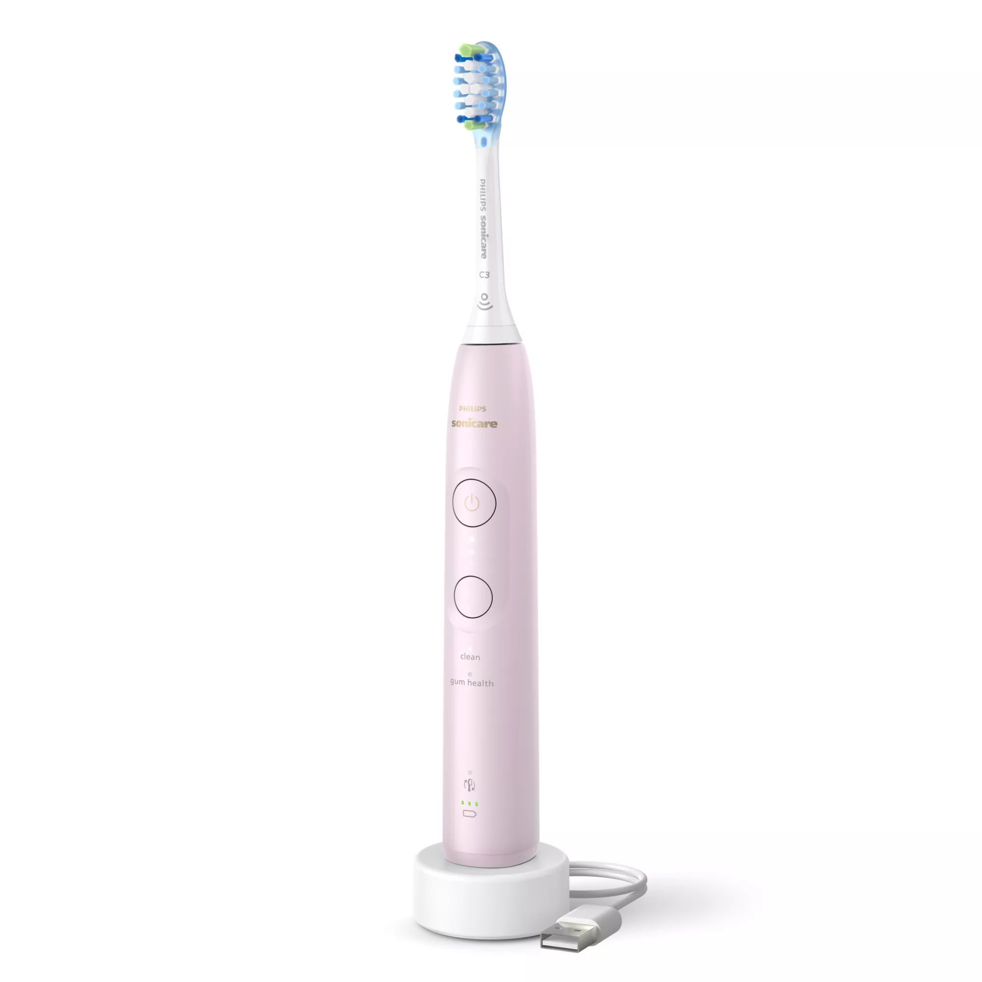 Philips HX7132/01 electric toothbrush Adult Sonic toothbrush Light pink