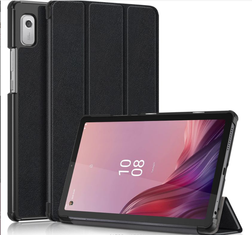 eSTUFF HOUSTON Folio Case for Lenovo Tab M9 2023 10 (TB-310FU) - Black
