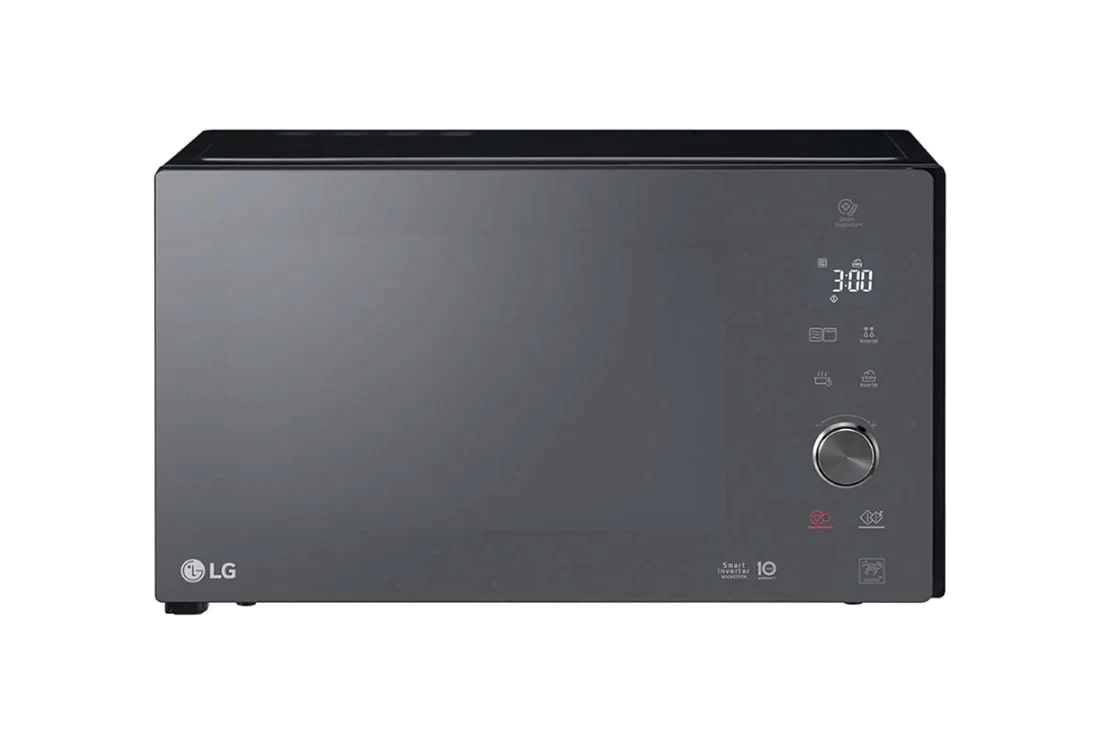 LG NeoChef MH6565DPR microwave Black, Stainless steel Grill microwave Countertop