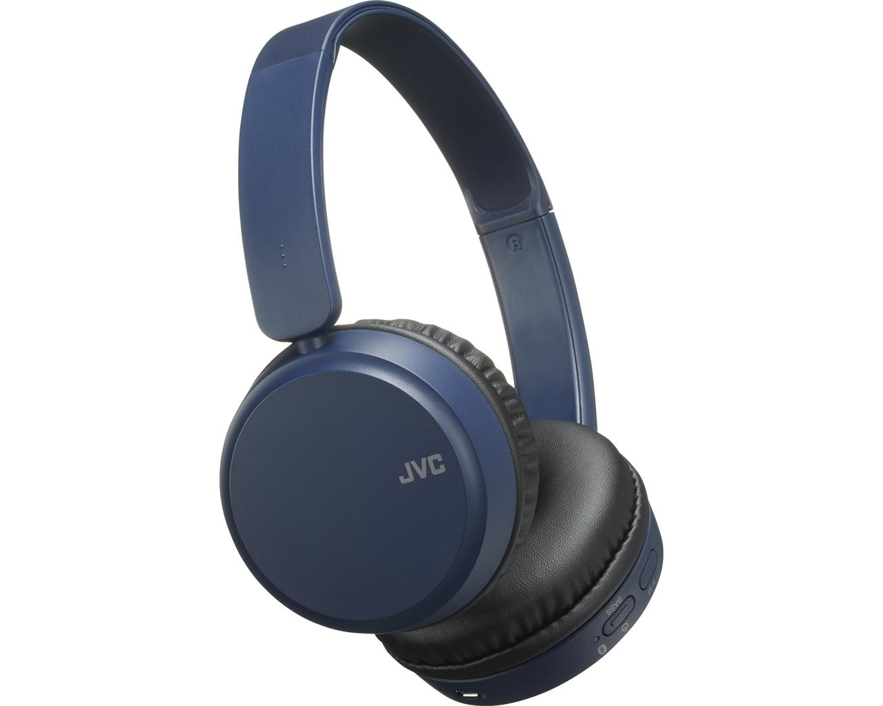 JVC HA-S35BT-A headphones/headset Wireless Head-band Calls/Music Bluetooth Black, Blue – image 5