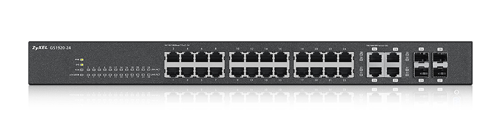 Zyxel GS1920-24 Managed L2 Gigabit Ethernet (10/100/1000) Black – image 4