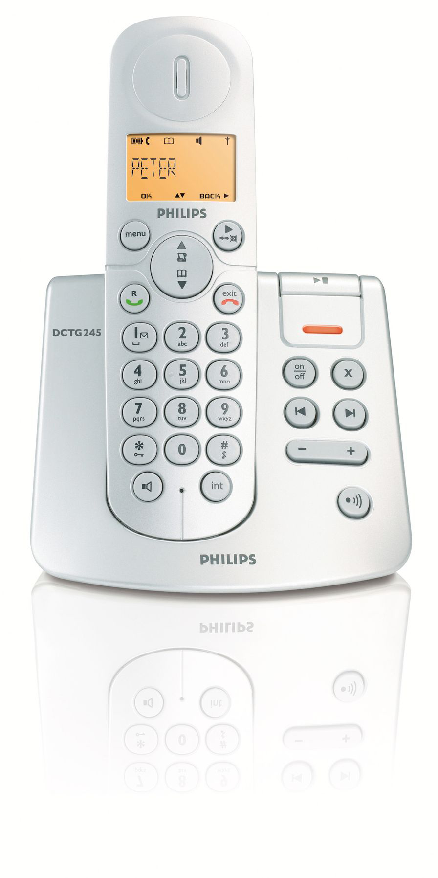 Philips DCTG6752G Cordless phone answer machine