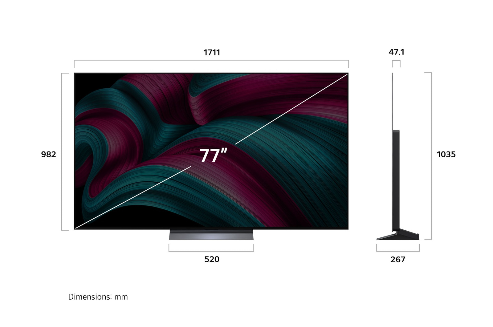 LG OLED evo AI OLED77C54LA – image 4