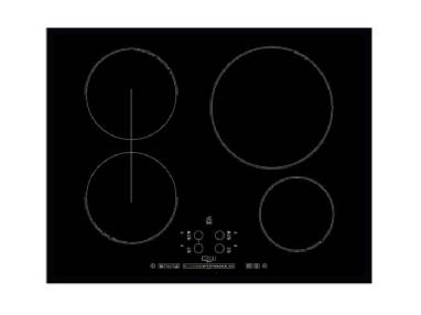 Whirlpool ACM751BA hob Black Built-in Zone induction hob 4 zone(s)