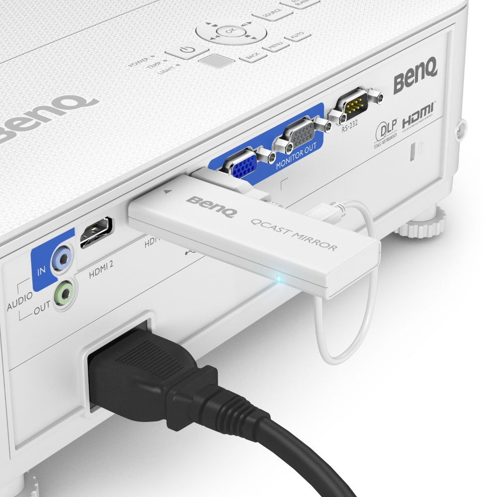 BenQ MU613 Standard throw projector 4000 ANSI lumens DLP WUXGA (1920x1200) White – image 4