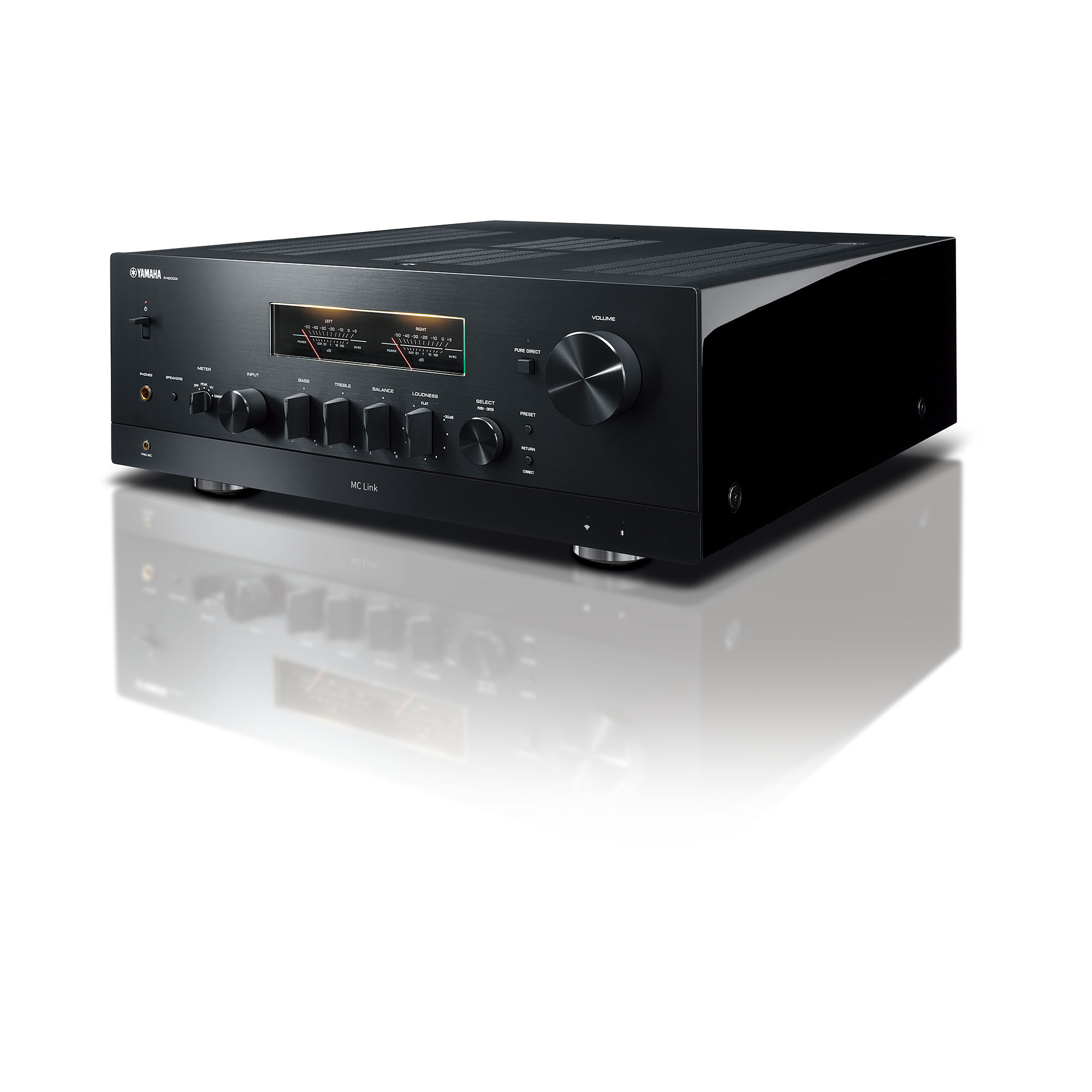 Yamaha R-N2000A 90 W 2.0 channels stereo Black – image 2