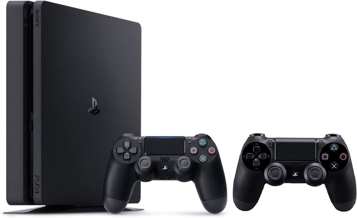 Sony Interactive Entertainment PlayStation 4 Slim + 2 x DualShock 4 – image 1