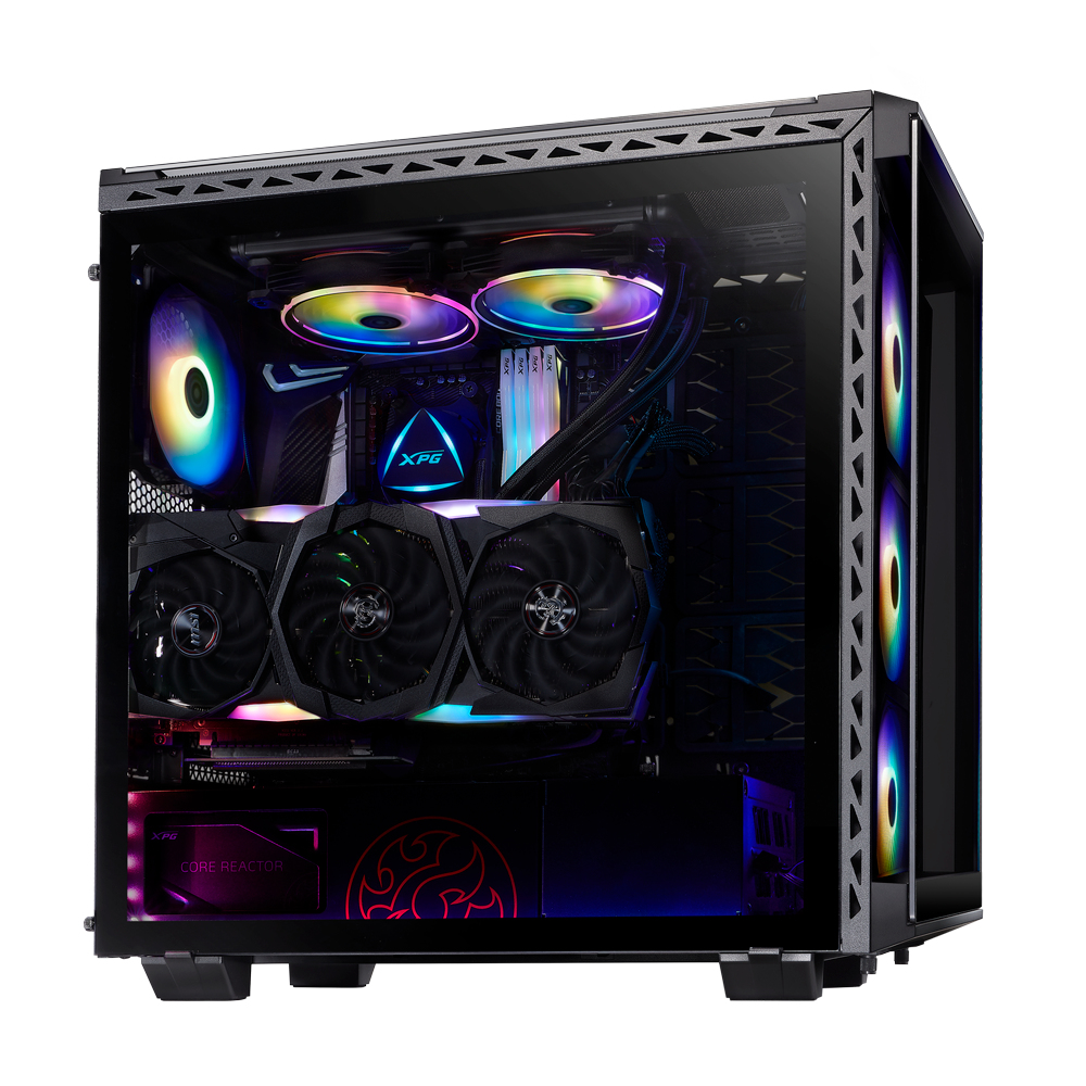 XPG BATTLECRUSIER Midi Tower Black – image 3