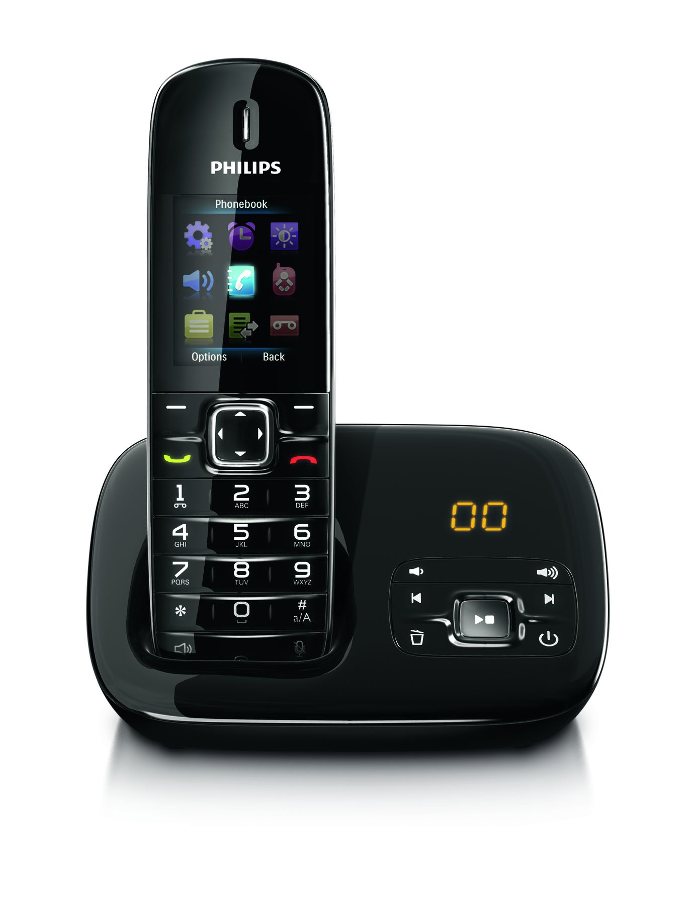Philips BeNear CD6851B/IT telephone DECT telephone Caller ID Black – image 2