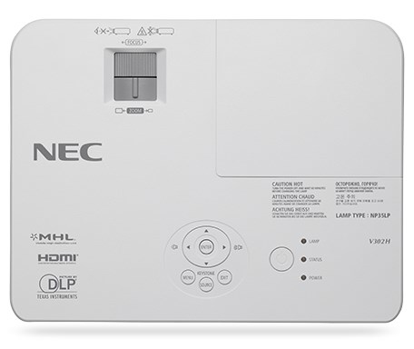 NEC NP-V332X data projector Standard throw projector 3300 ANSI lumens DLP XGA (1024x768) White – image 5