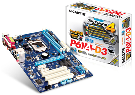GIGABYTE GA-P61A-D3 motherboard Intel® H61 LGA 1155 (Socket H2) ATX – image 2