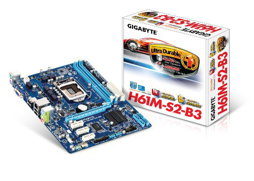 GIGABYTE GA-H61M-S2-B3 motherboard Intel® H61 LGA 1155 (Socket H2) micro ATX – image 2