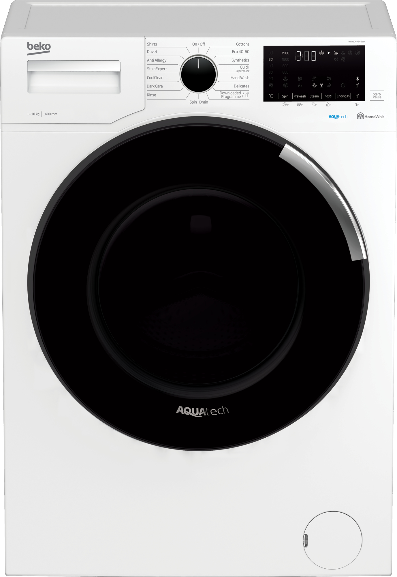 Beko WER104P64E1W washing machine Front-load – image 2