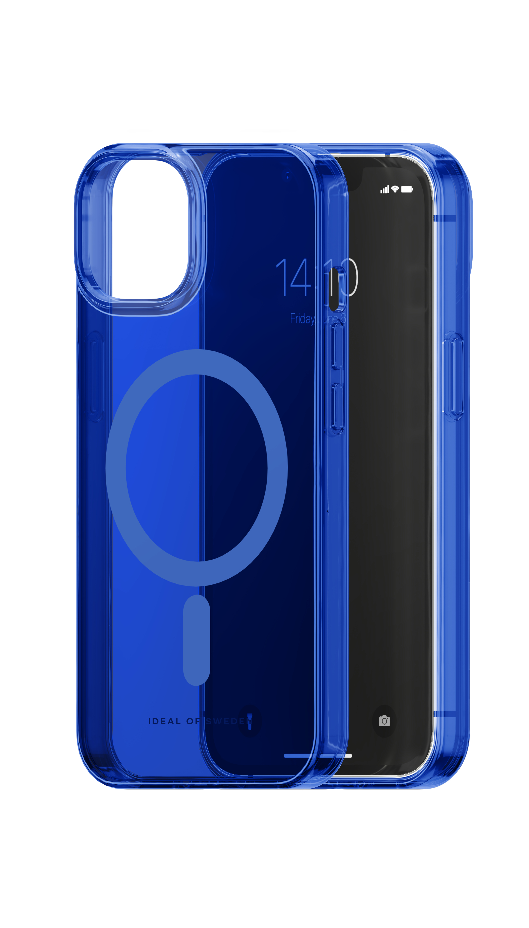iDeal of Sweden Clear Case MagSafe iPhone 13/14 Cobalt Blue – image 5