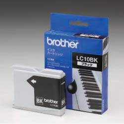 Brother LC10BK ink cartridge Original Standard Yield Black