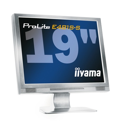 iiyama ProLite E481S 19" TFT .29 80kHz MM Silve