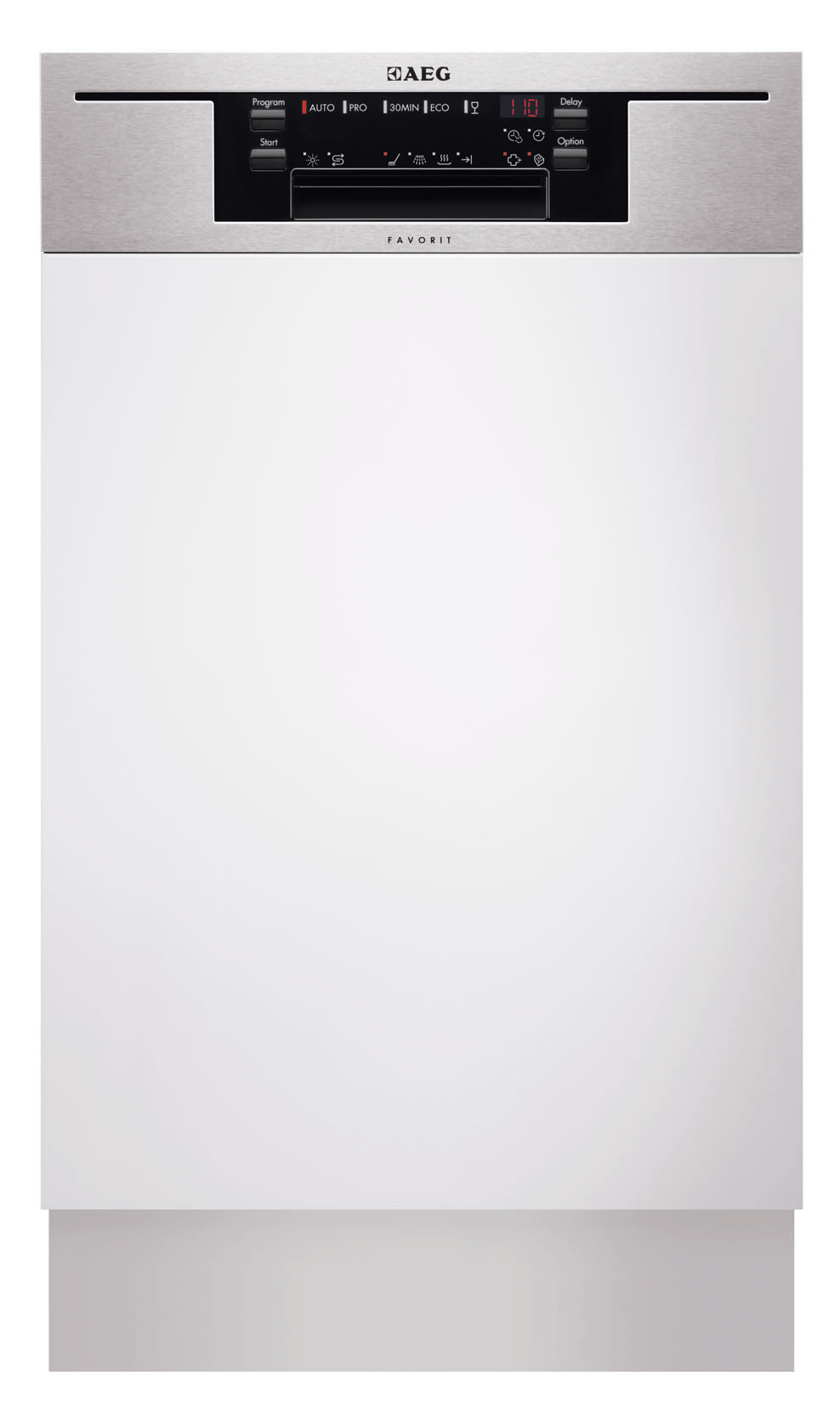 AEG F65412IM0P Semi built-in 9 place settings