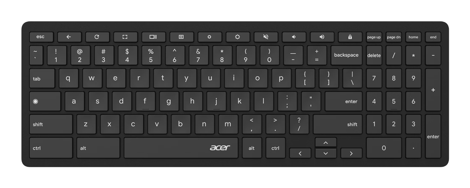 Acer LC.ACC11.001 keyboard Mouse included RF Wireless German Black – image 2