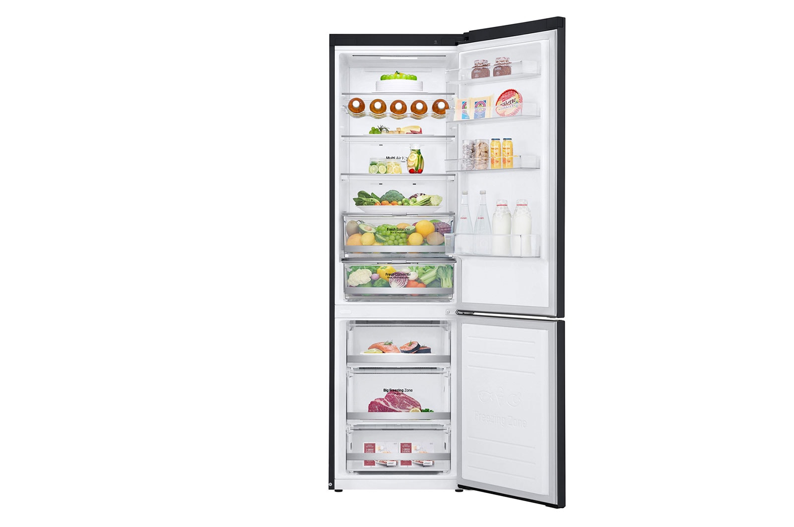 LG GBB72MCDDN fridge-freezer Freestanding – image 2