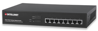 Intellinet 8-Port PoE+ Desktop Gigabit Switch – image 2