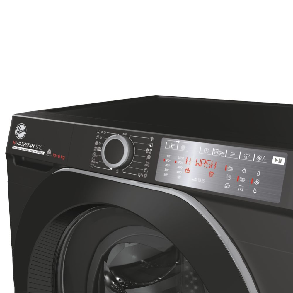 Hoover H-WASH&DRY 500 HDDB4106AMBCR-80 washer dryer Freestanding Front-load Anthracite – image 3