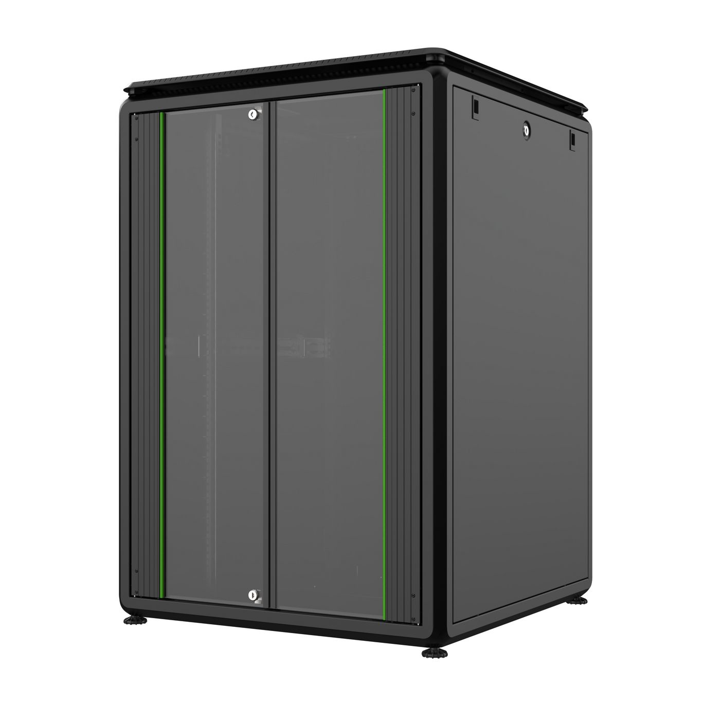 Lanview RDL22U88BL rack cabinet 22U Freestanding rack Black