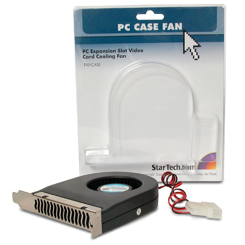 StarTech.com Expansion Slot Rear Exhaust Cooling Fan with LP4 Connector – image 2