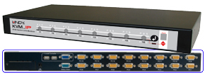 Lindy U16 Modular 16 Port KVM Switch