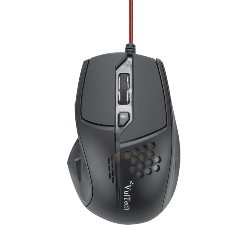 Vultech Oblivion keyboard Mouse included Gaming USB QWERTY Italian Black – image 2
