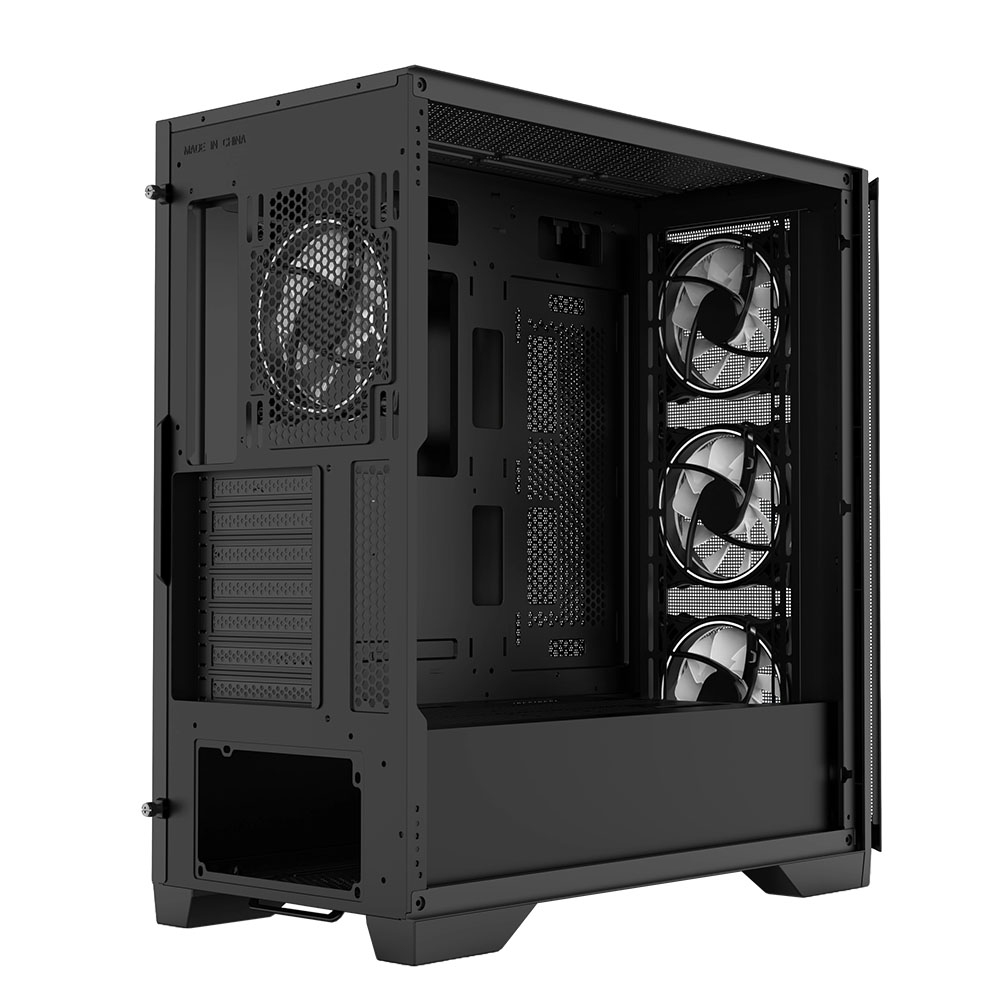 VIDA AQUILON-BLK computer case Black – image 4