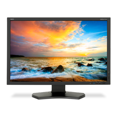 NEC P242W-BK computer monitor – image 2