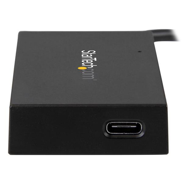 StarTech.com 4-Port USB-C Hub - USB-C to 1x USB-C and 3x USB-A - USB 3.0 Hub - Includes Power Adapter – image 3
