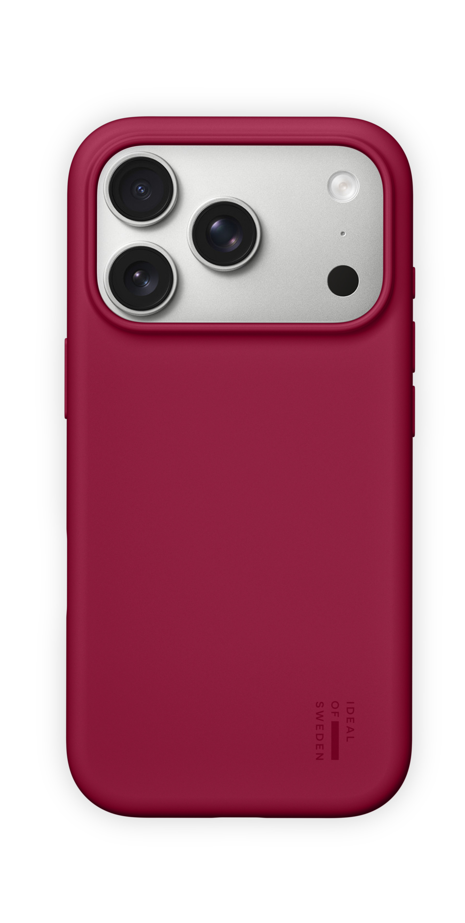 iDeal of Sweden Silicone Case MagSafe iPhone 17 Pro Max Cranberry