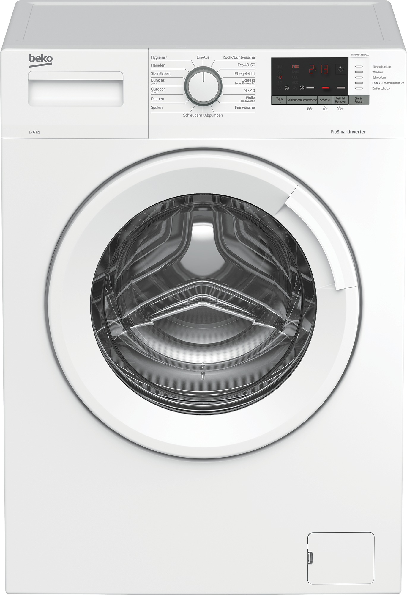 Beko WML61433NPS1 washing machine Front-load – image 1