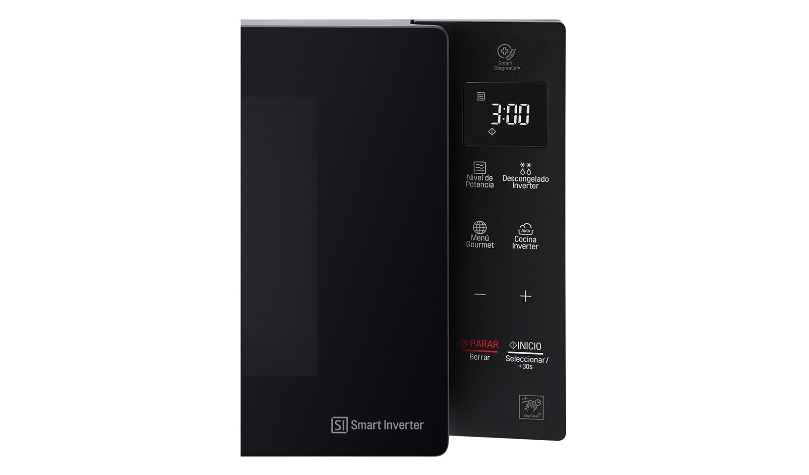 LG MS1536GIS microwave Black Grill microwave Countertop – image 7