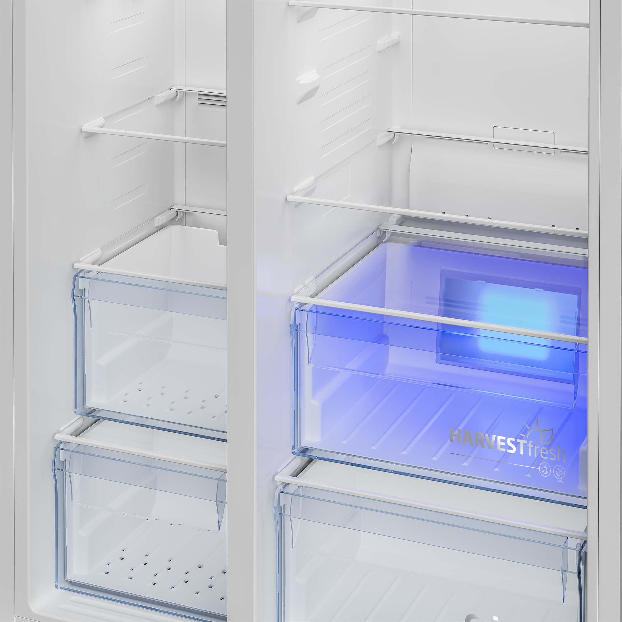 Beko GN163242XBCHN side-by-side refrigerator Freestanding – image 7