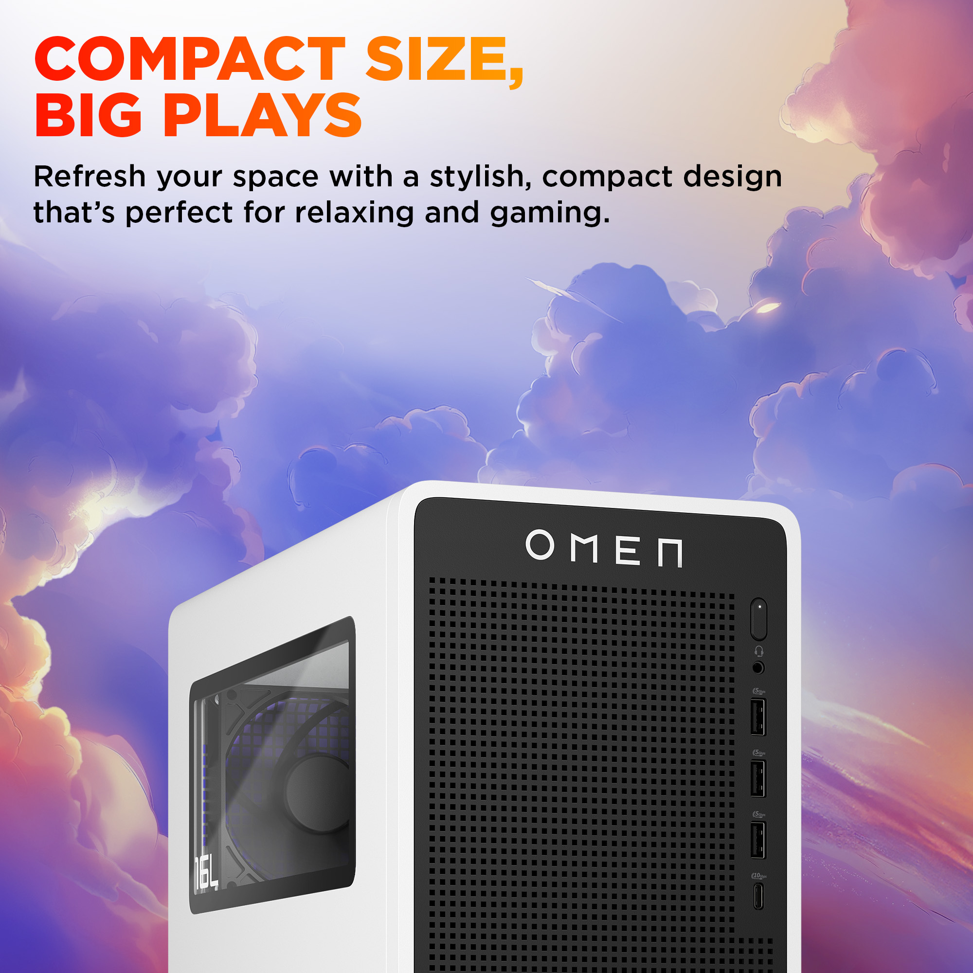 HP OMEN 16L Gaming Desktop TG03-0055t PC – image 2