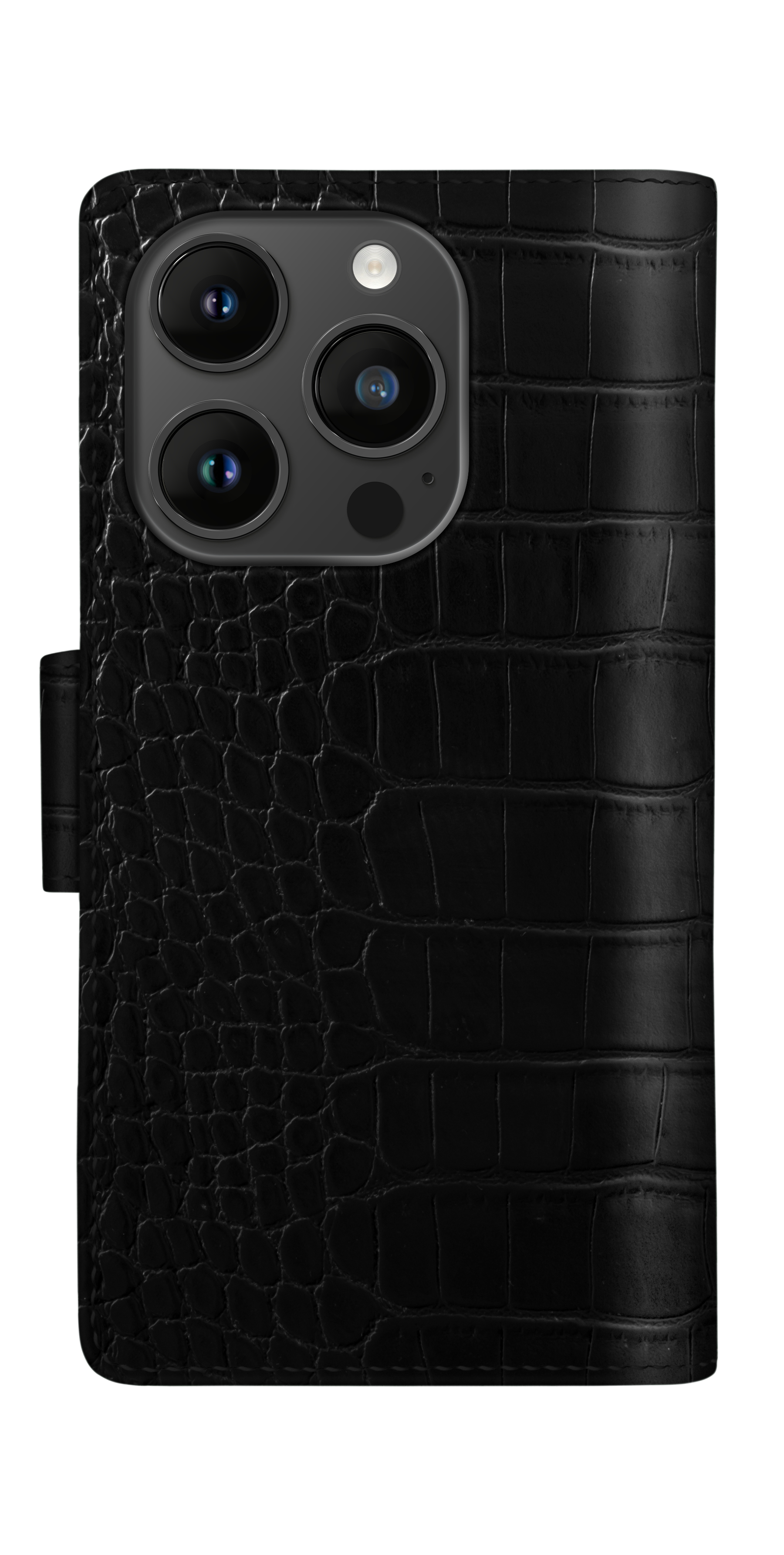 iDeal of Sweden Cora Phone Wallet iPhone 14PR Jet Bck Cro