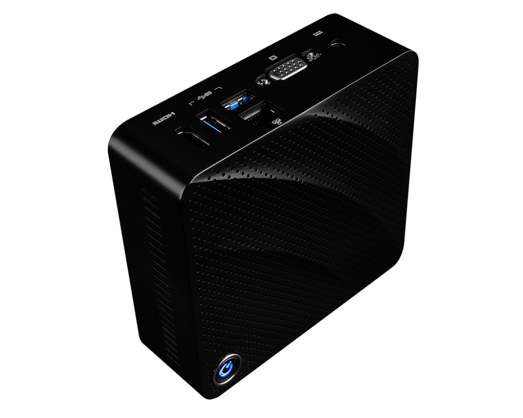 MSI Cubi N 8GL-007WE Intel® Celeron® N4000 4 GB DDR4-SDRAM 32 GB SSD Windows 10 Pro Mini PC Black image 3