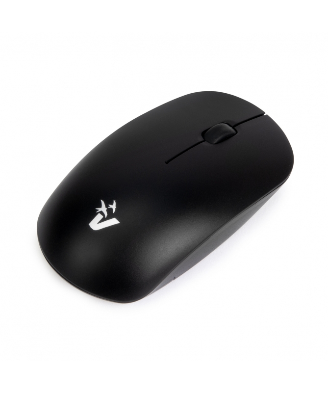 Vultech KM-831W keyboard Mouse included Office USB QWERTY Italian Black – image 3