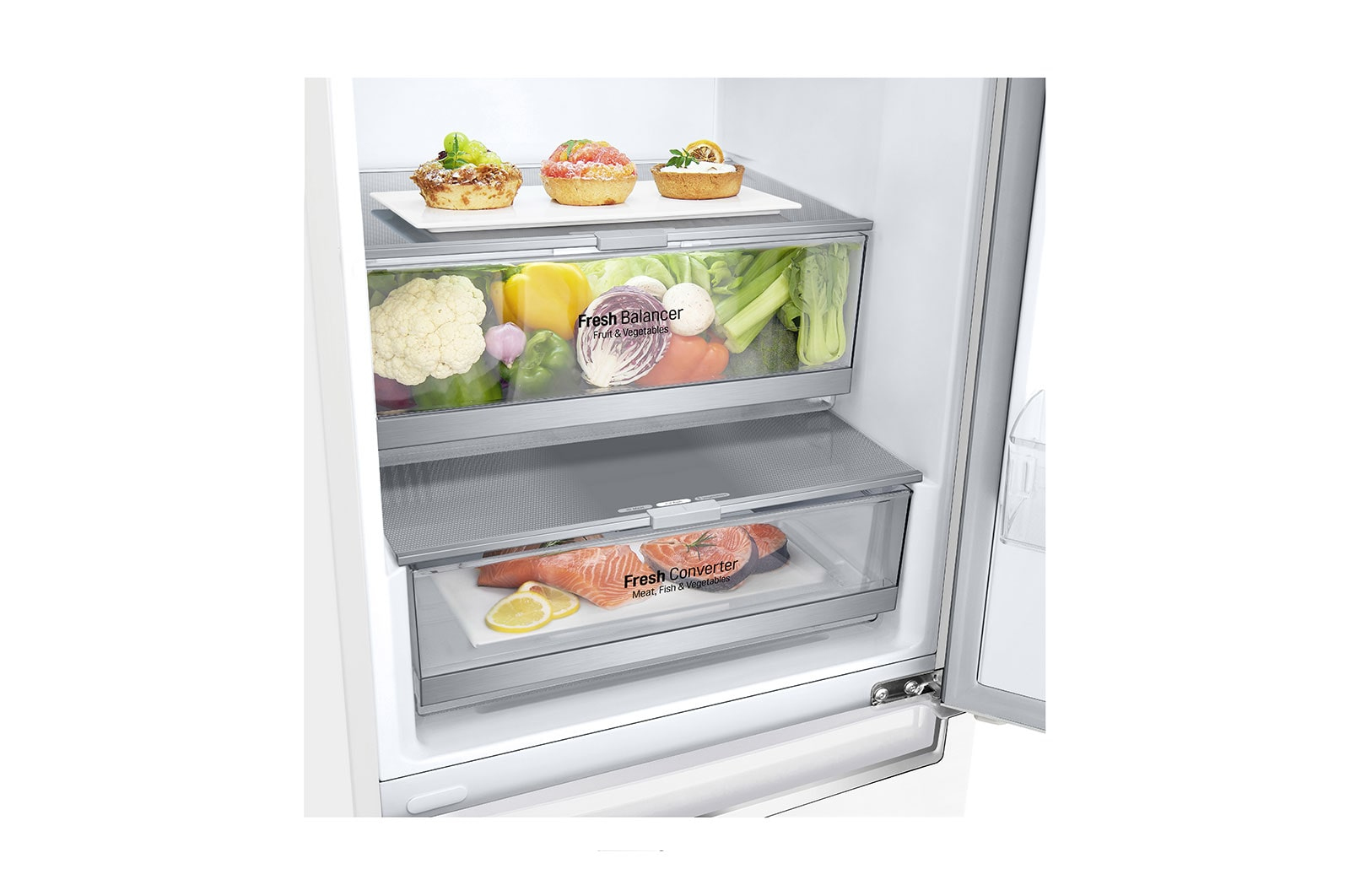 LG GBB72SWDGN fridge-freezer Freestanding – image 5