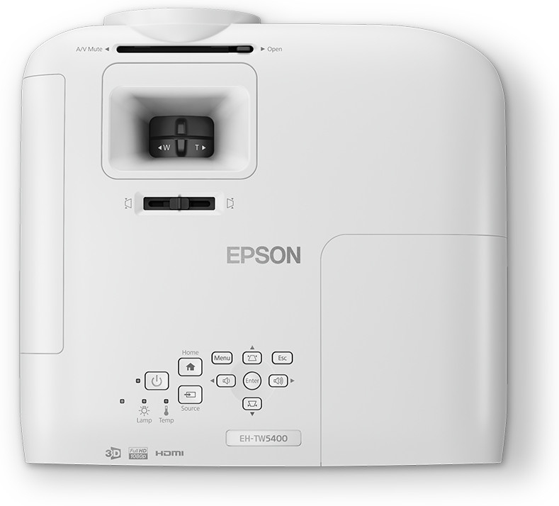 Epson Home Cinema EH-TW5400 Standard throw projector 2500 ANSI lumens 3LCD 1080p (1920x1080) 3D White – image 3