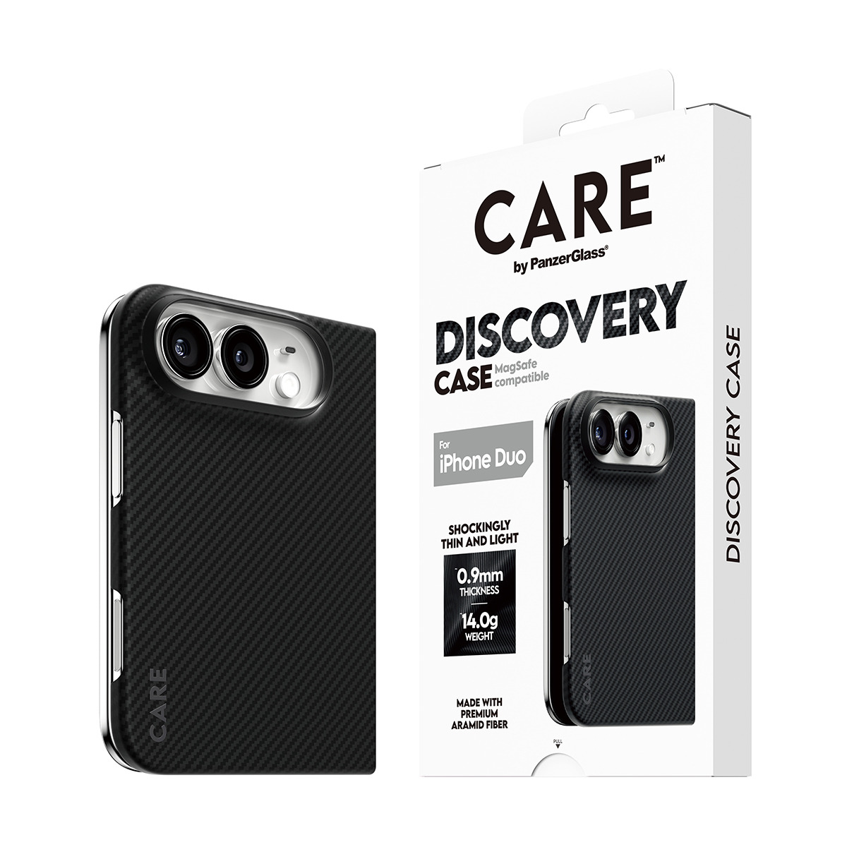 PanzerGlass CARE™ by PanzerGlass® Discovery Case Black & Grey w. MagSafe iPhone Duo – image 6