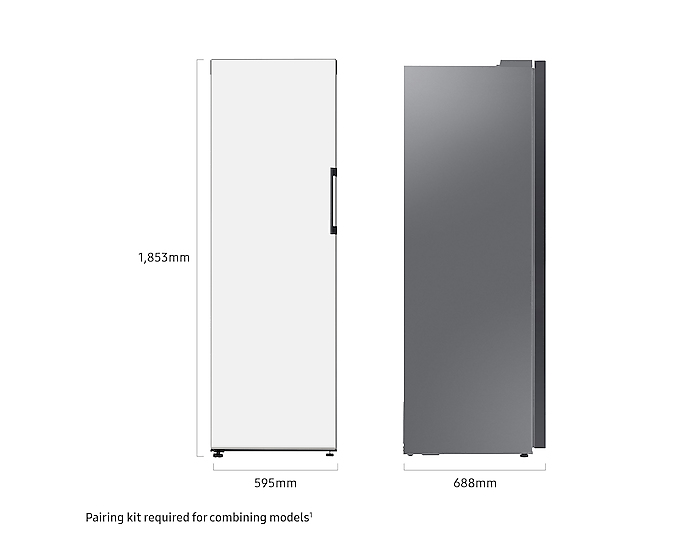 Samsung RZ32A74A512 Upright freezer Freestanding – image 3